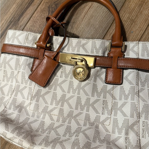 Michael Kors Shoulder Purse Hamilton Traveler Satchel - Picture 6 of 11